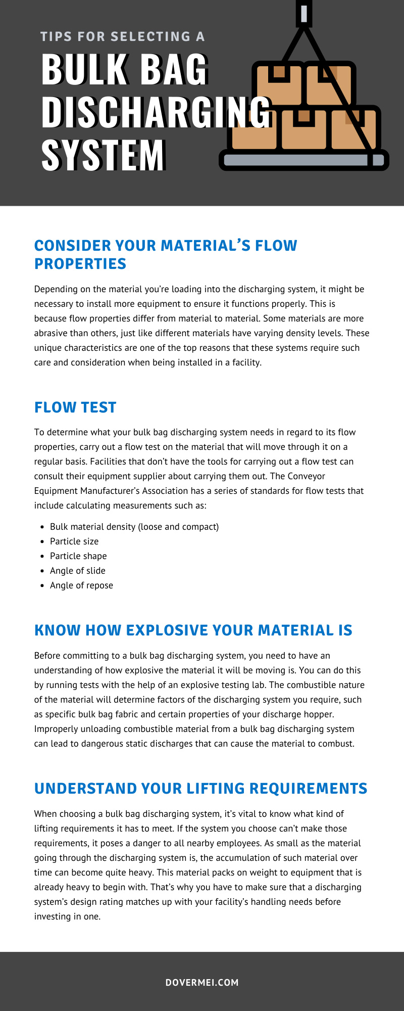 Tips for Selecting a Bulk Bag Discharging System