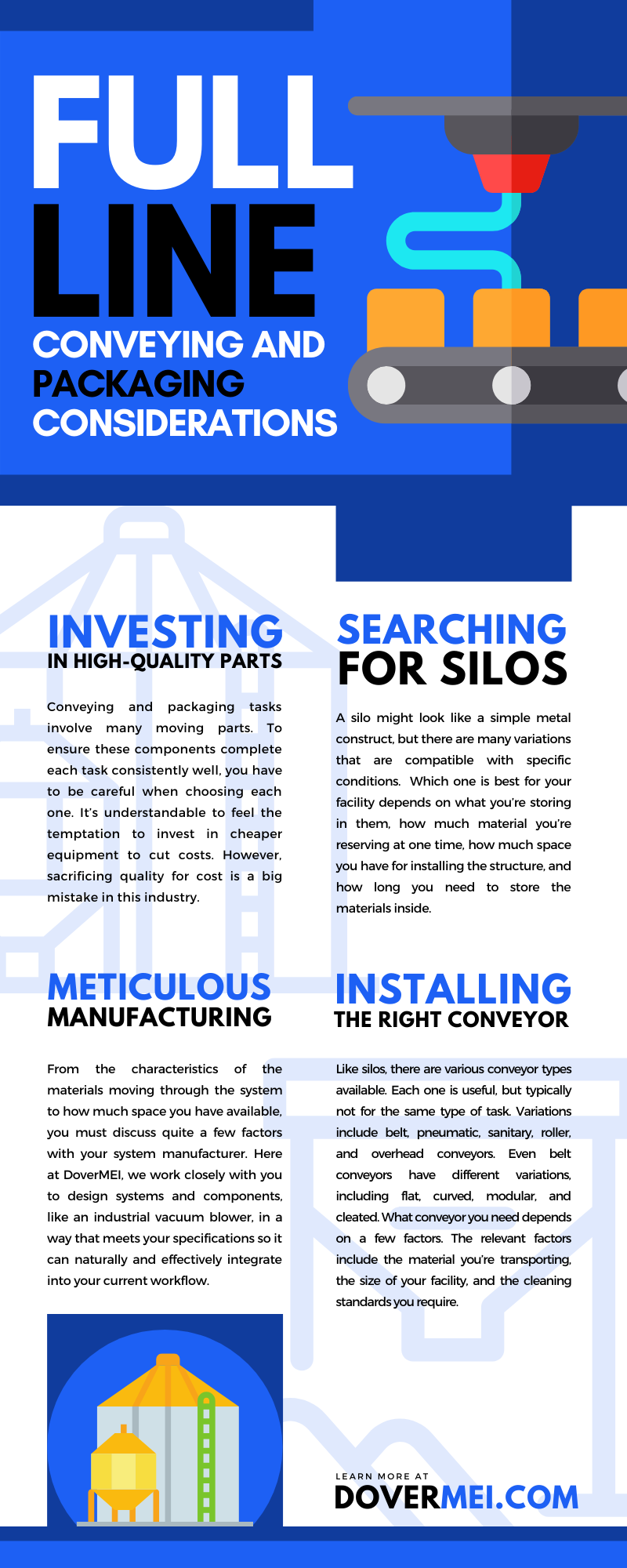 Full Line Conveying and Packaging Considerations