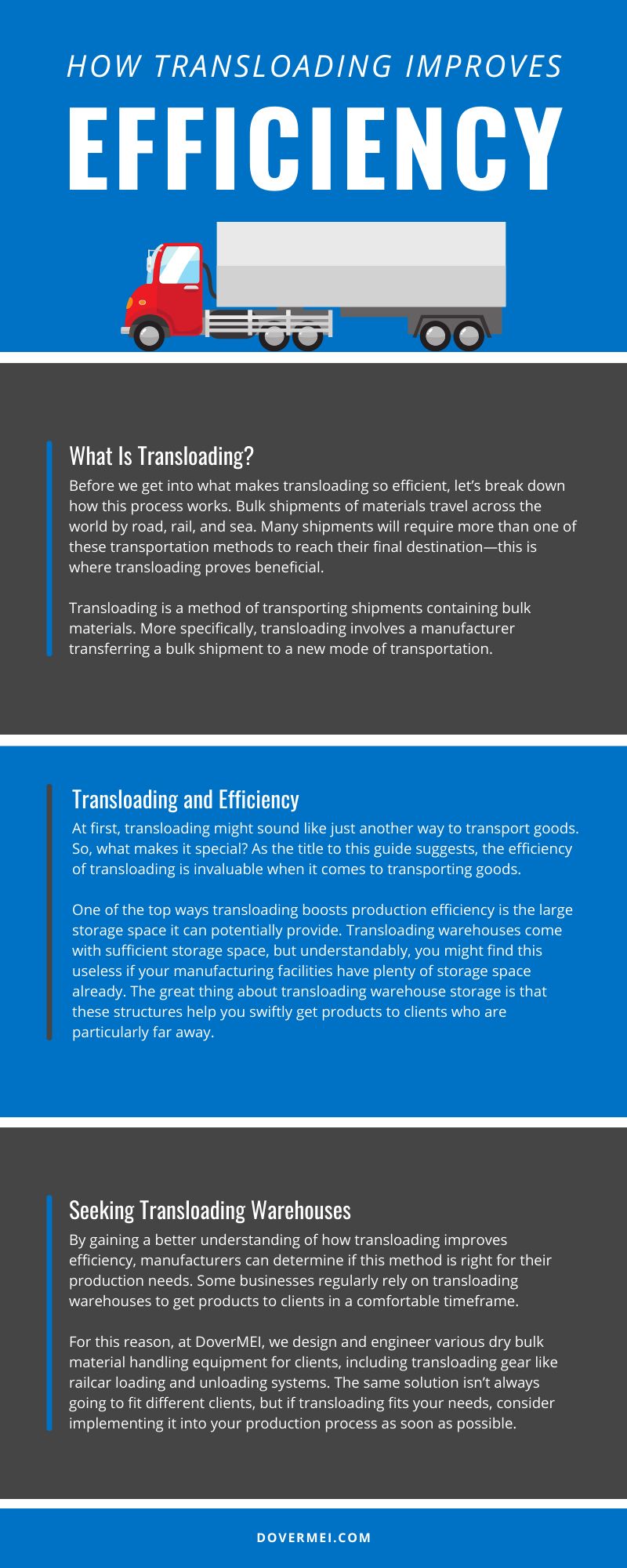 How Transloading Improves Efficiency