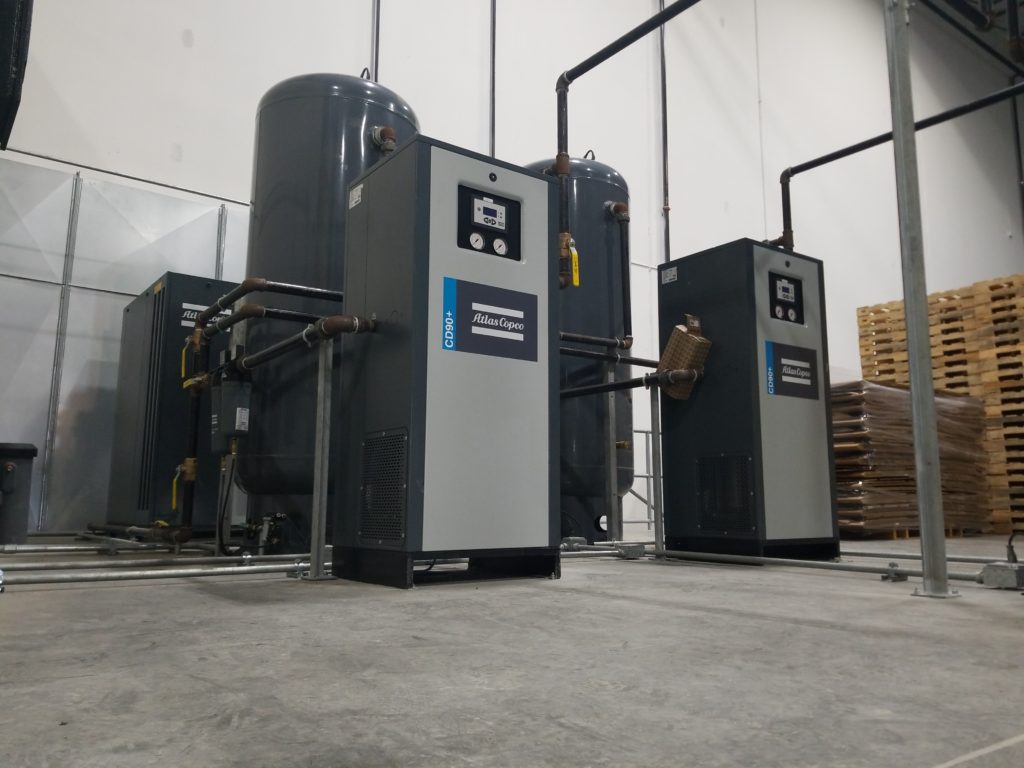 Bulk Material Handling Control Panel Compressor