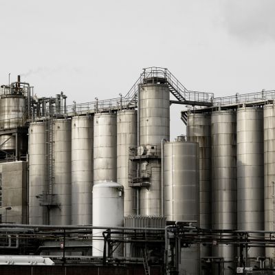 industrial silos