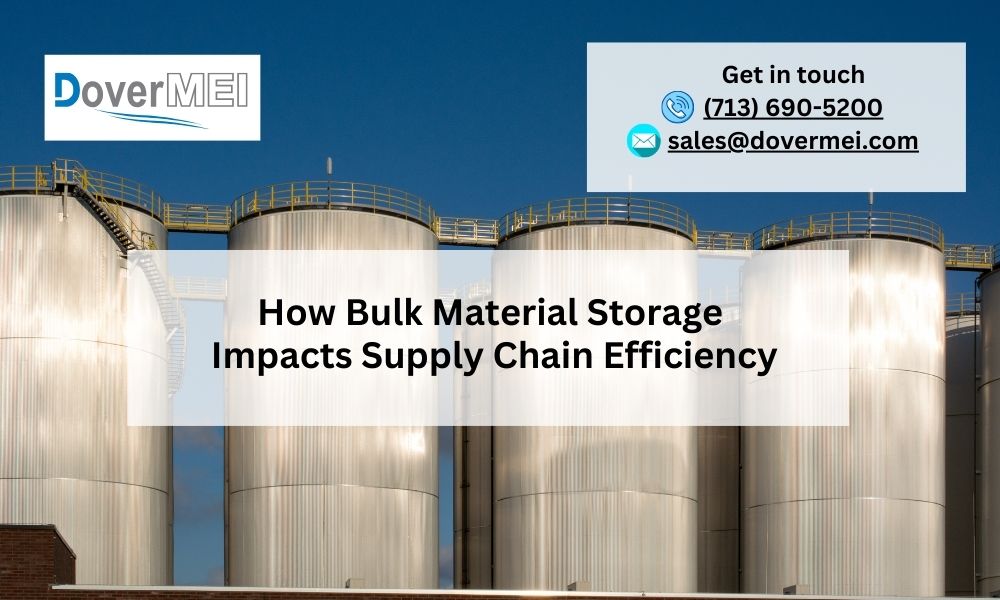How Bulk Material Storage Impacts Supply Chain Efficiency
