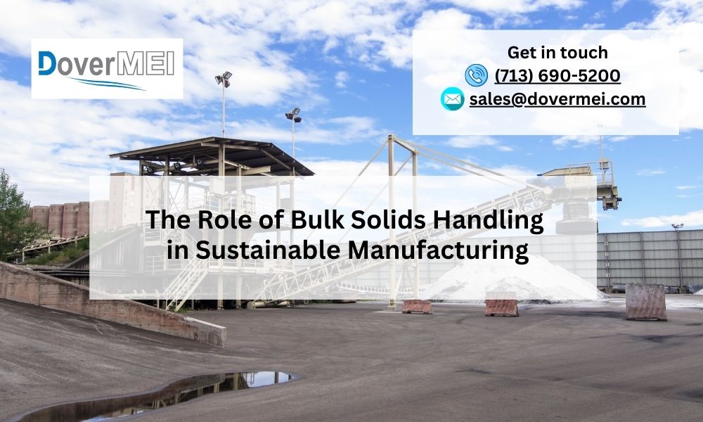 The Role of Bulk Solids Handling in Sustainable Manufacturing