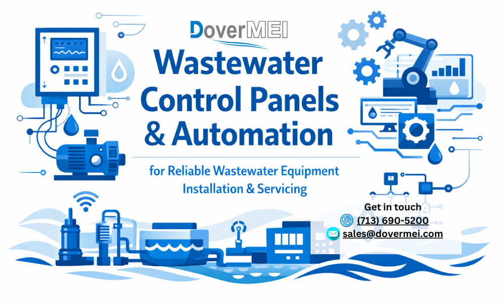 Wastewater Control Panels & Automation for Reliable Wastewater Equipment Installation & Servicing