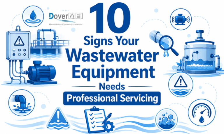 10 Signs Your Wastewater Equipment Needs Professional Servicing
